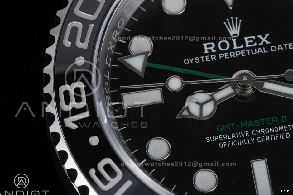 V2 on Edition 1:1 SH3285 SS LN New II 904L Jubilee Bracelet 116710 ARF Best Master GMT 0404